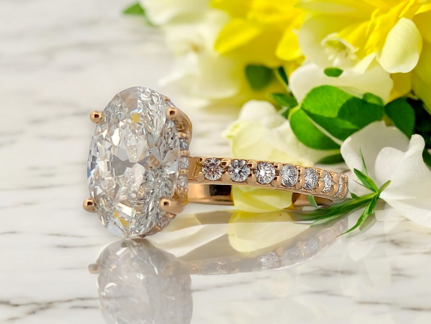 Circe | 14k Yellow Gold | Lab Diamond | Ring