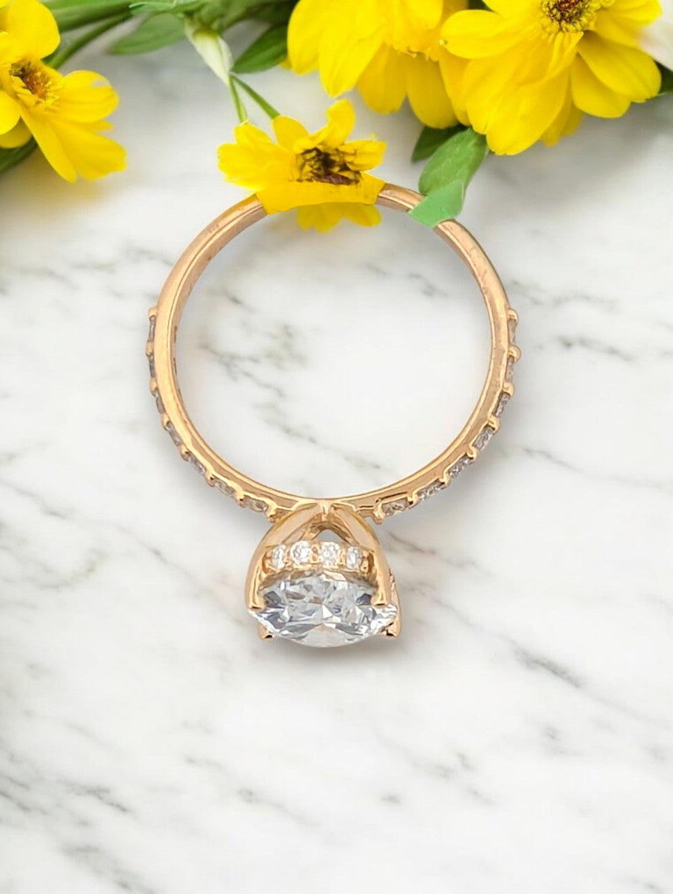 Circe | 14k Yellow Gold | Lab Diamond | Ring