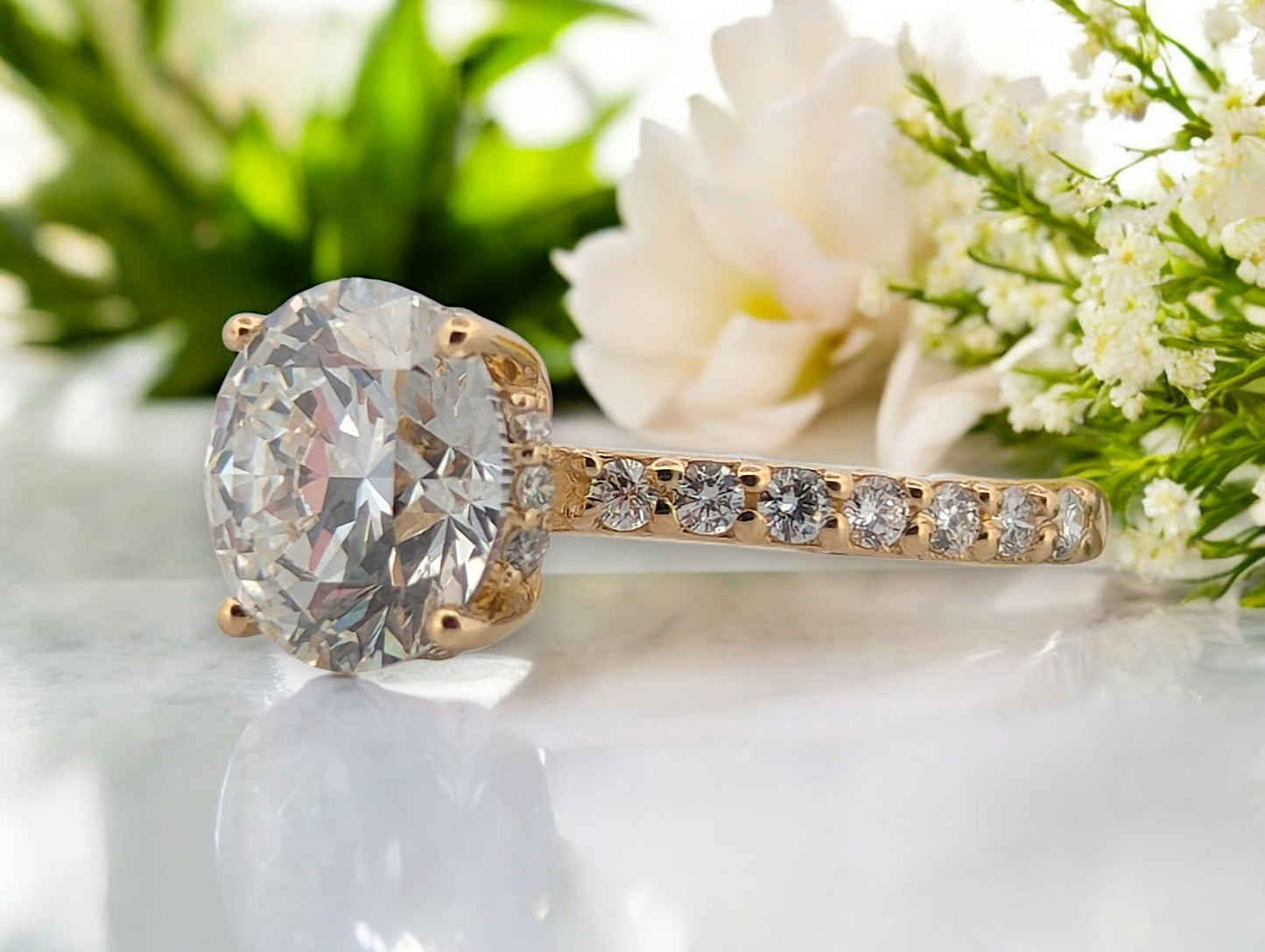 Marlowe | 14K Yellow Gold | Lab Diamond | Ring