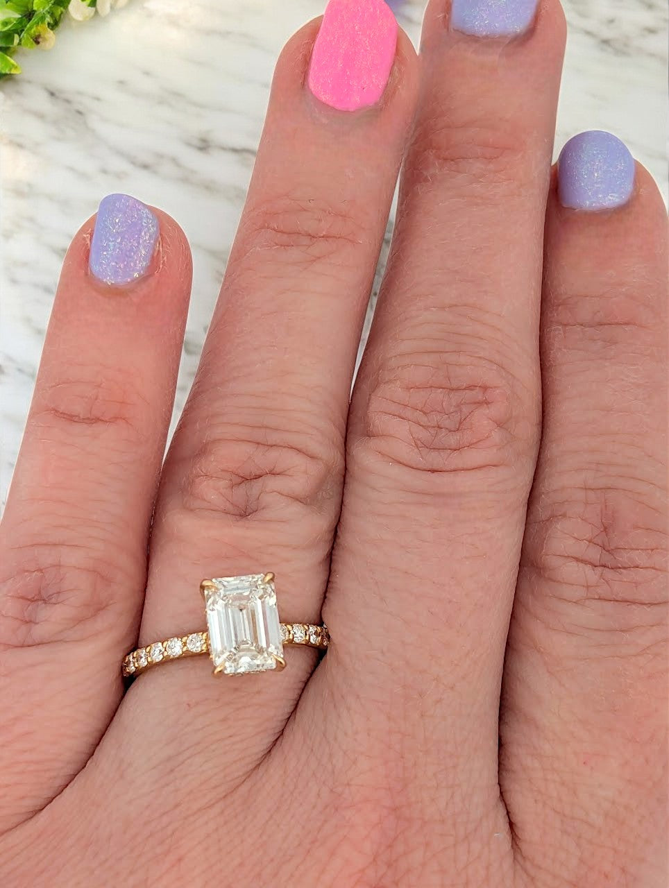 Saylor | 14K Yellow Gold | Lab Diamond | Ring