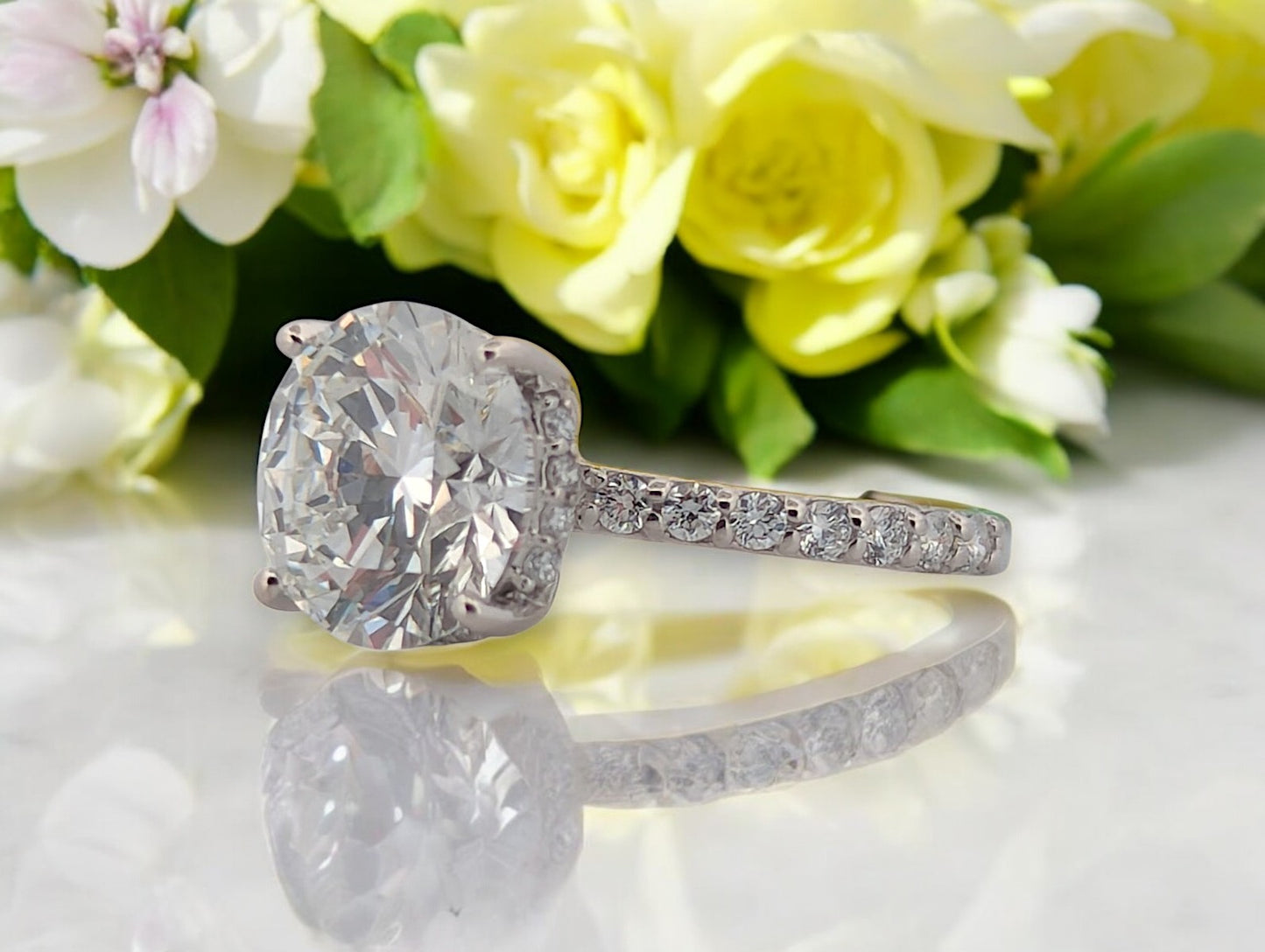 Kennedy | 14K White Gold | Lab Diamond | Ring