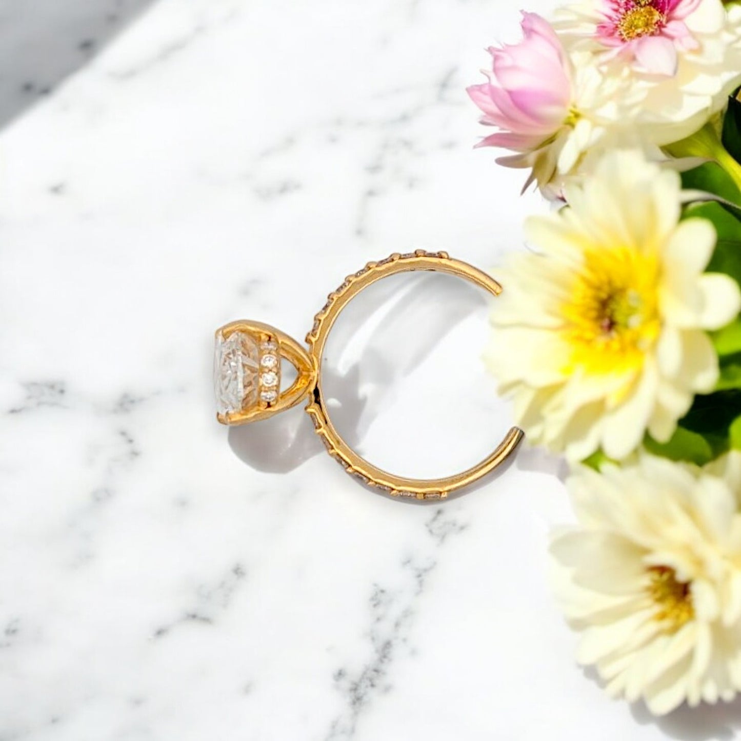 Arabella | 14k Yellow Gold | Lab Diamond | Ring