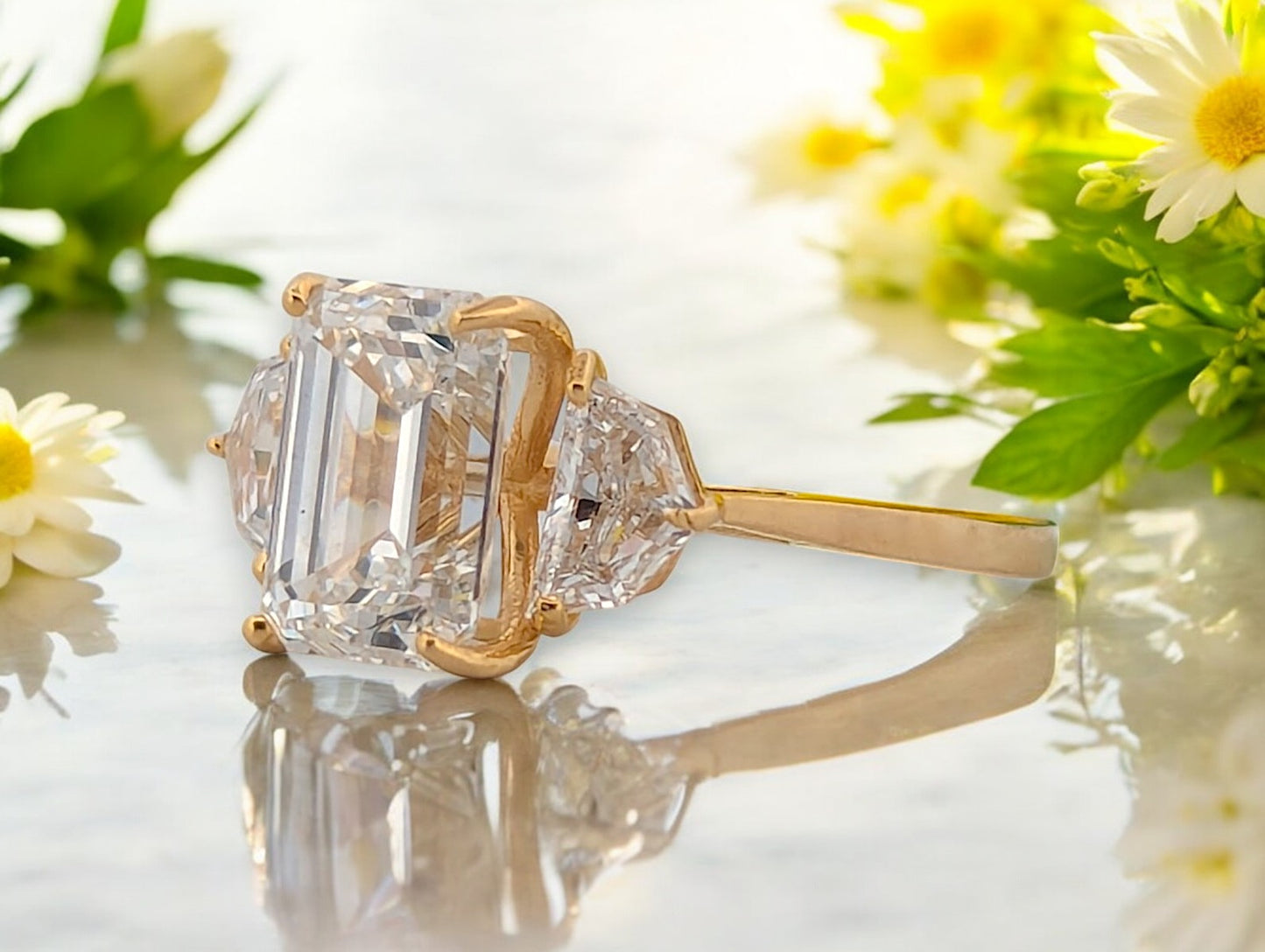 Riley | 14K Yellow Gold | Lab Diamond | Ring