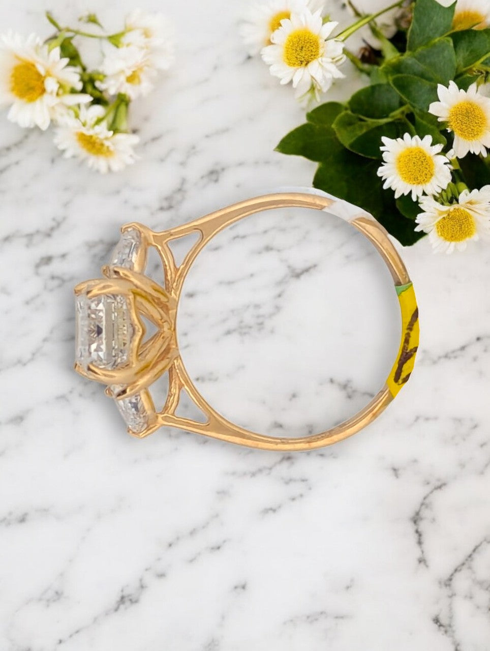 Riley | 14K Yellow Gold | Lab Diamond | Ring