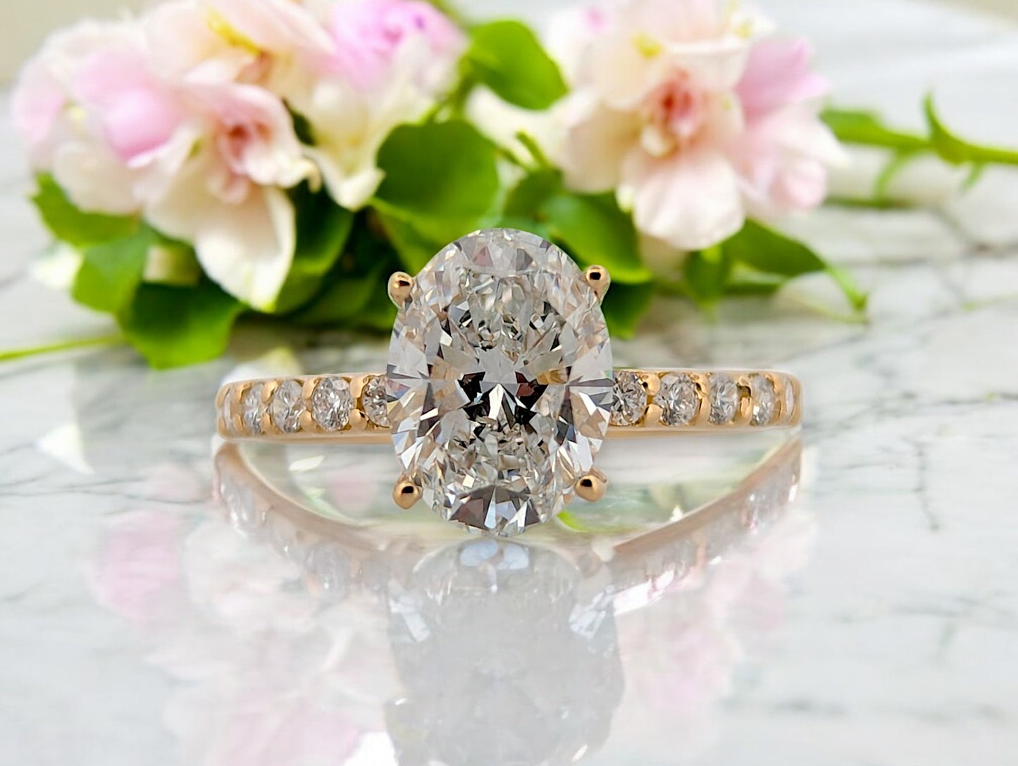 Madison | 14k Yellow Gold | Lab Diamond | Ring