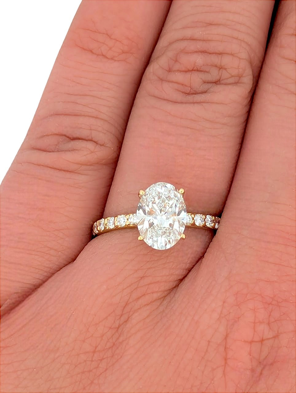 Madison | 14k Yellow Gold | Lab Diamond | Ring