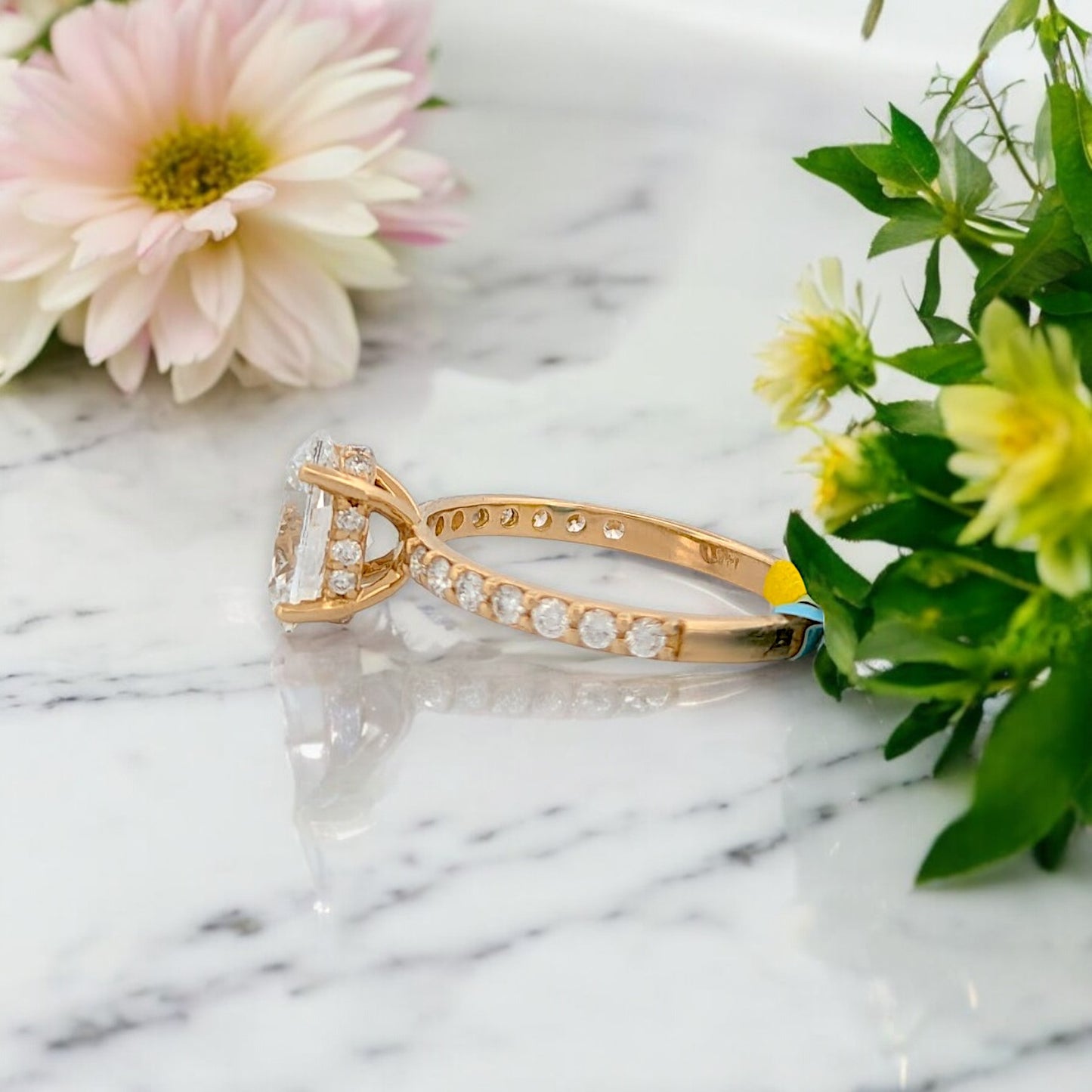 Madison | 14k Yellow Gold | Lab Diamond | Ring
