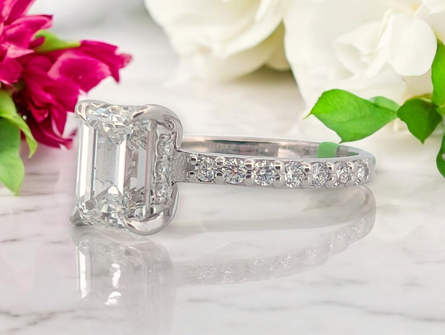 Charleigh | 14K White Gold | Lab Diamond | Ring