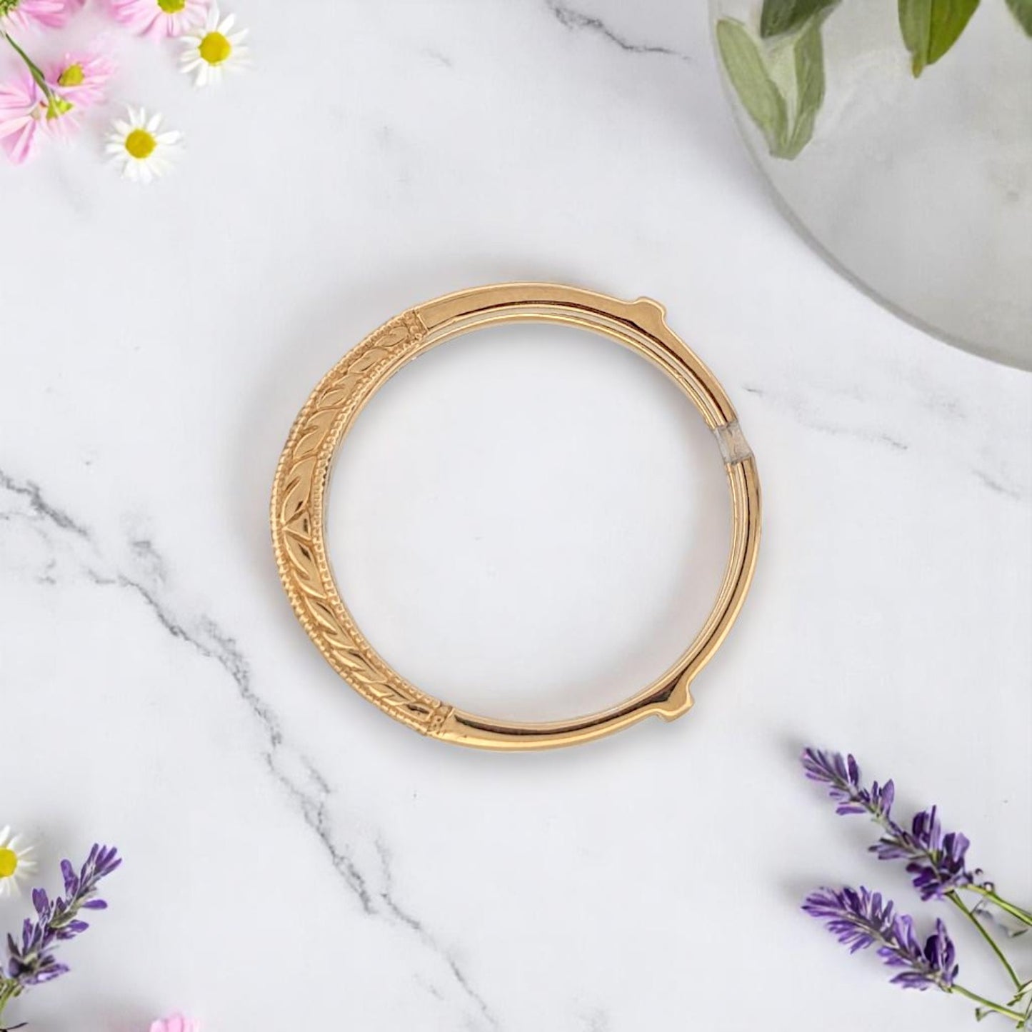 Ophelia | 14K Yellow Gold Ring Wrap | .25 CTW Natural Round Diamonds | Elegant Enhancer Band | Fine Jewelry | Size 7