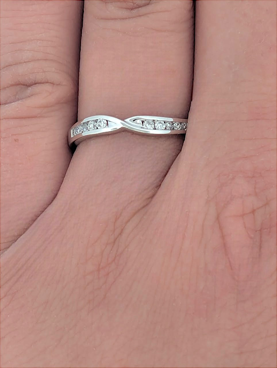 Sabine | 10K White Gold | Natural Diamond | Ring