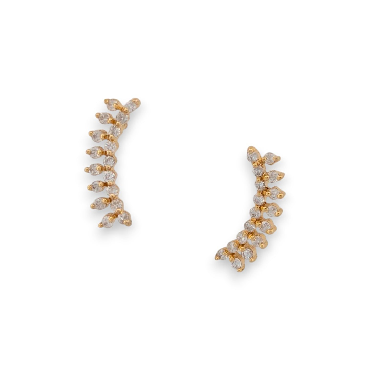 Sloane | 14K Yellow Gold | Natural Diamond | Earrings