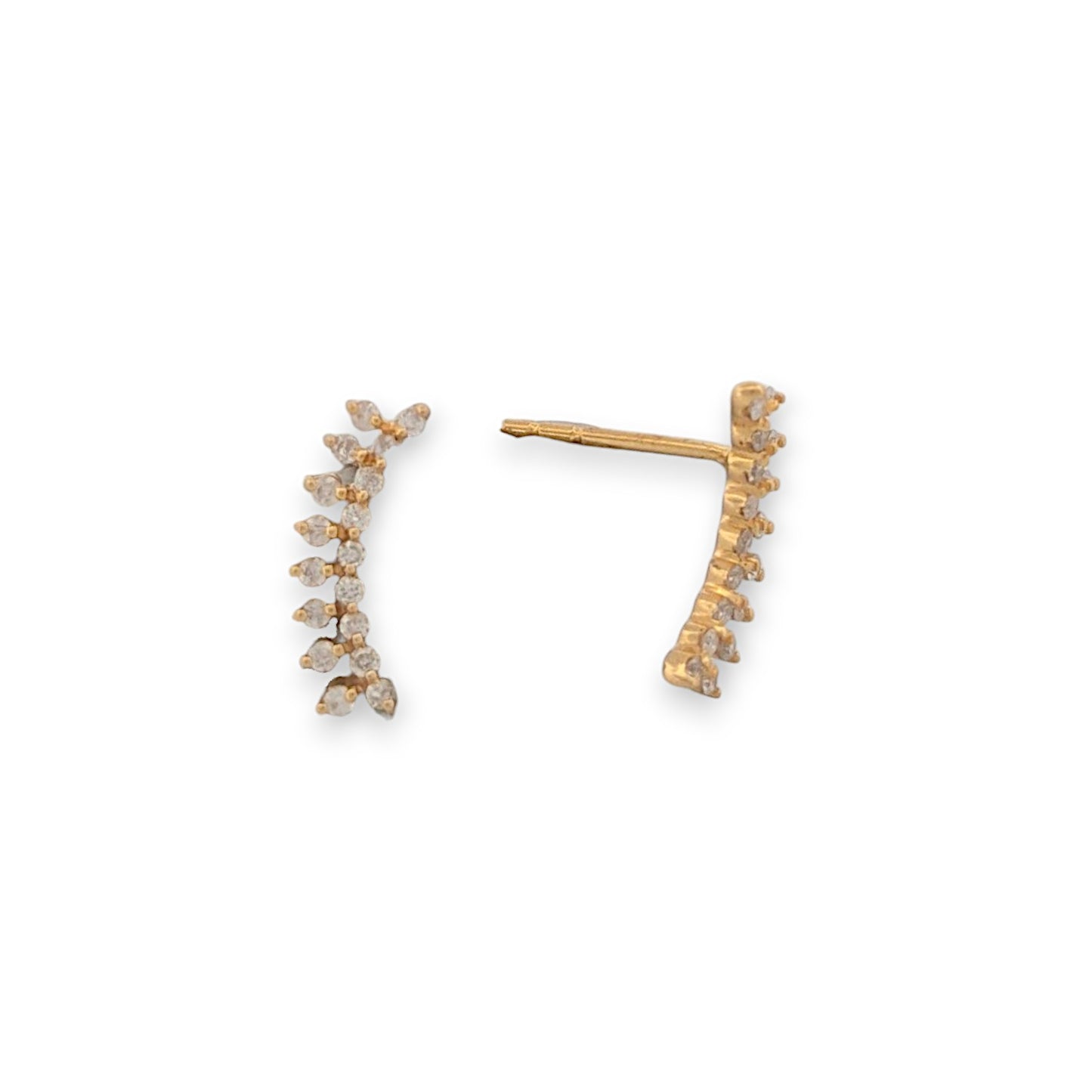Sloane | 14K Yellow Gold | Natural Diamond | Earrings
