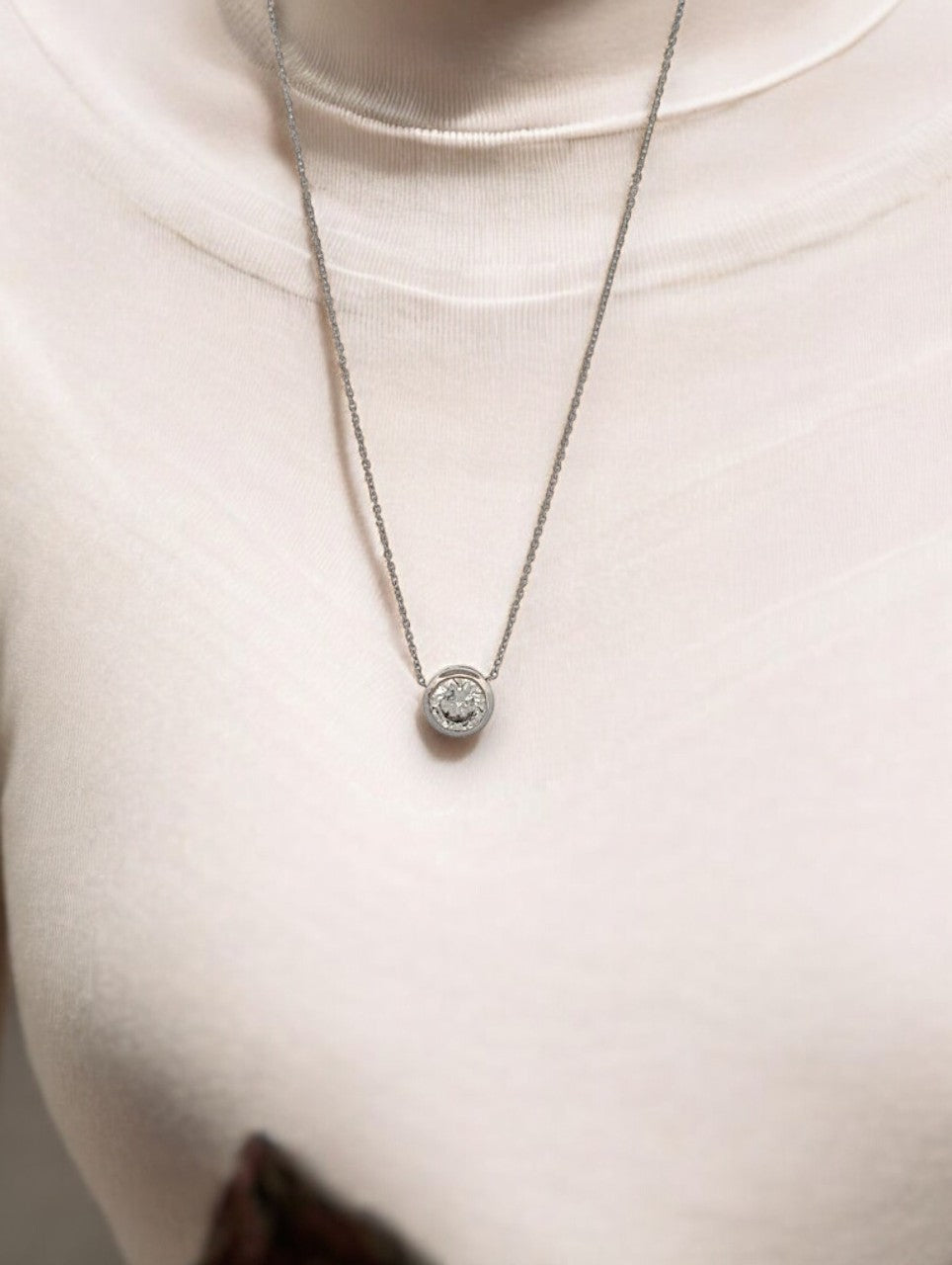 Zariah | 14K White Gold | Lab Diamond | Necklace