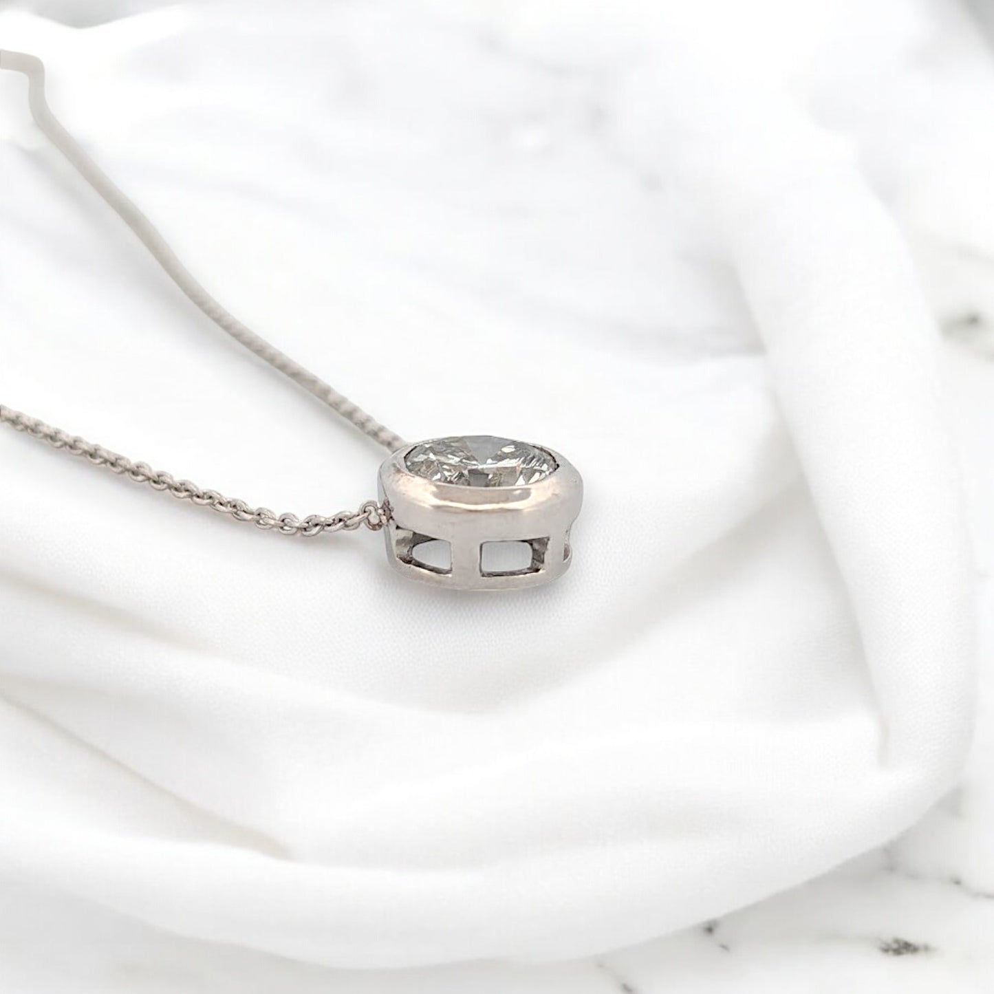 Zariah | 14K White Gold | Lab Diamond | Necklace