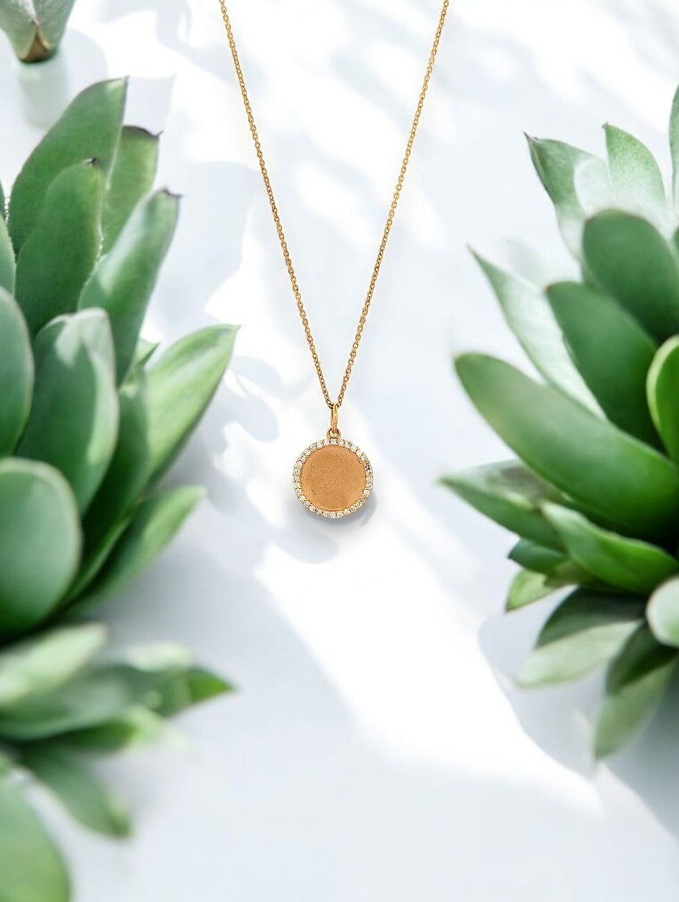 Amelia | 14K Yellow Gold | Natural Diamond | Necklace