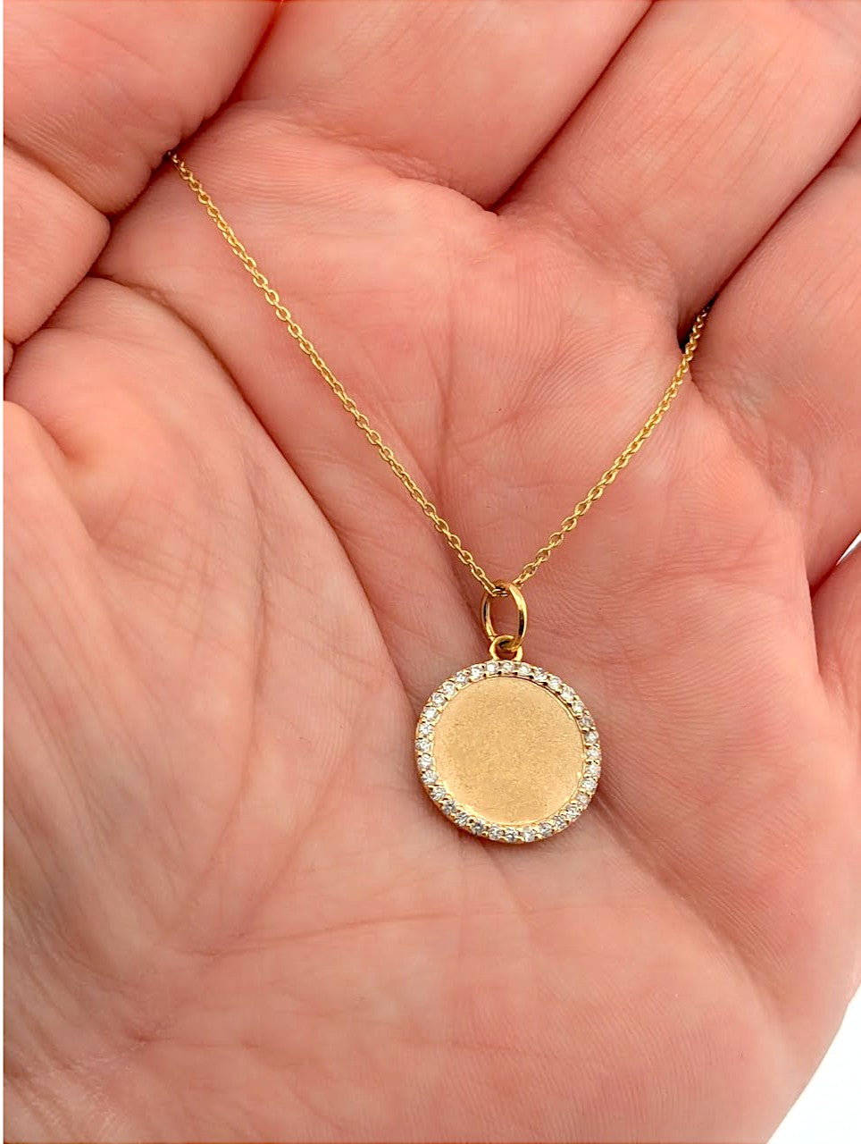 Amelia | 14K Yellow Gold | Natural Diamond | Necklace