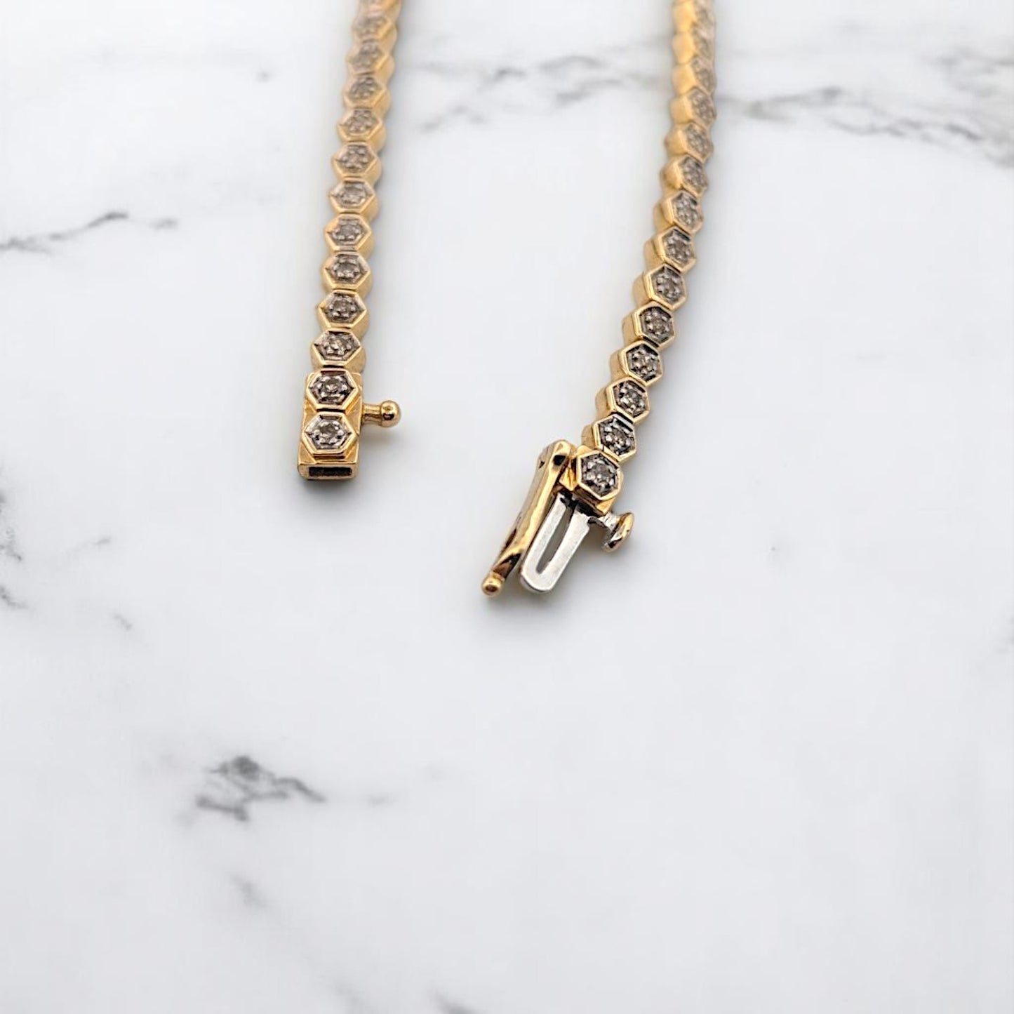 Solene – 10K Yellow Gold Bracelet with 0.50 CTW Diamonds