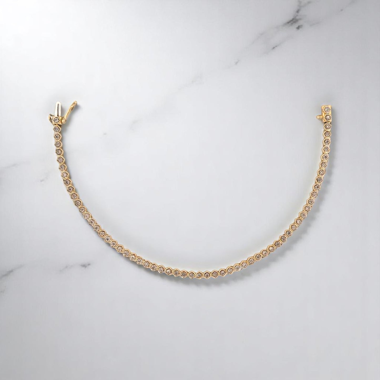 Solene – 10K Yellow Gold Bracelet with 0.50 CTW Diamonds