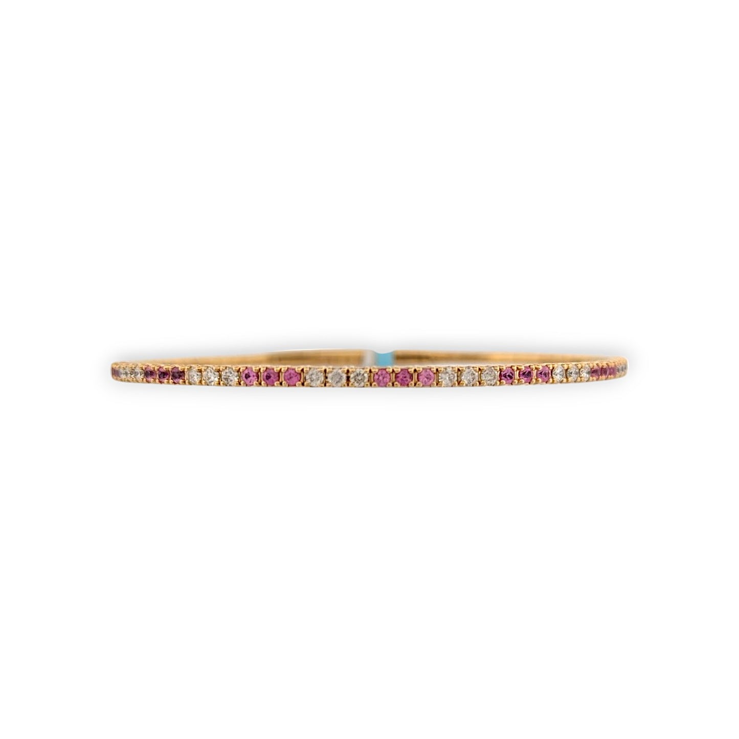 Emberly | 14K Yellow Gold | Sapphire and Natural Diamond | Bracelet
