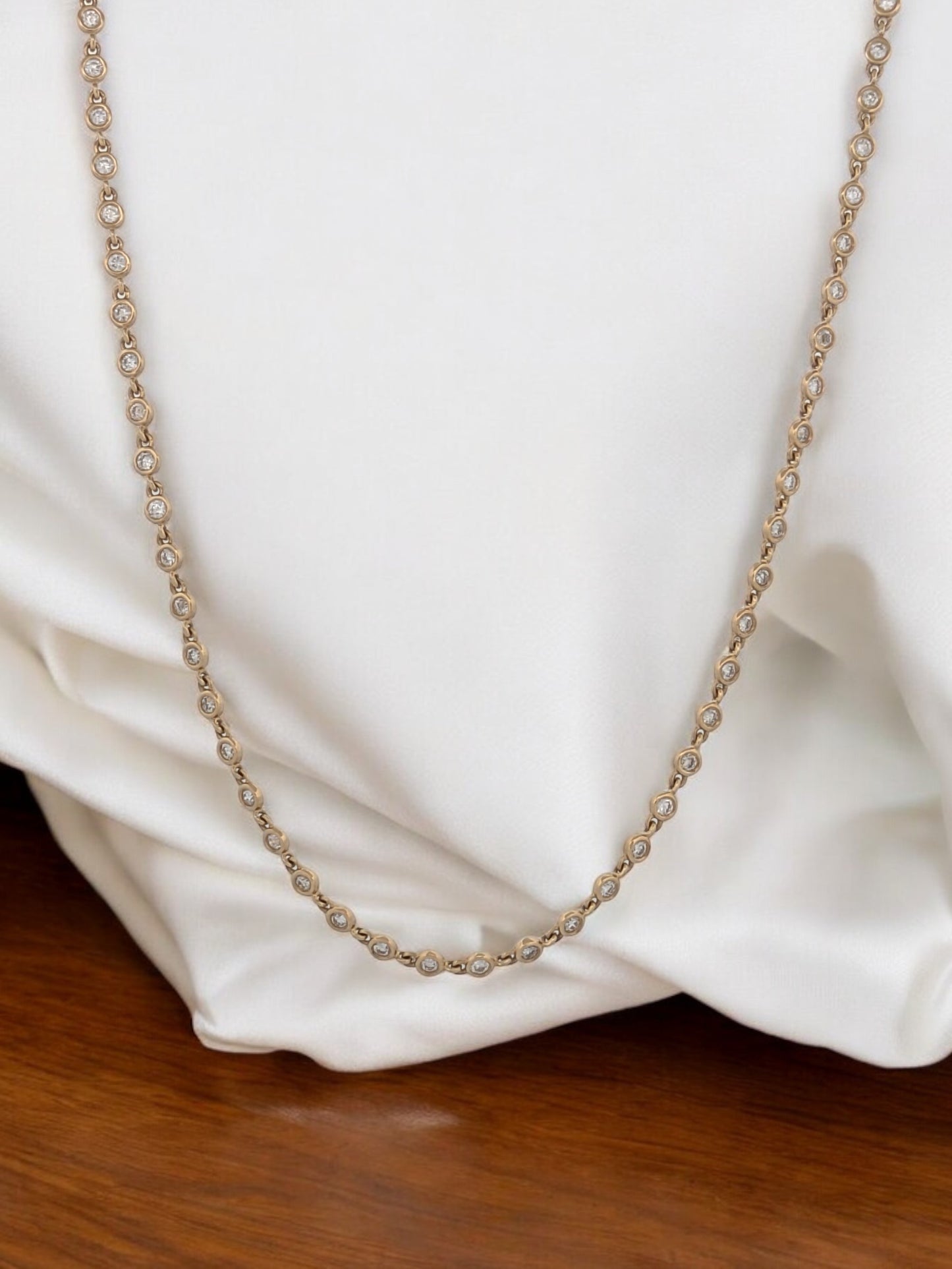 Cynthia | 14k Yellow Gold | Natural Diamond | Necklace
