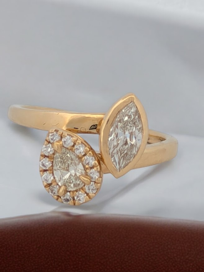 Stephanie | 14k Yellow Gold | Diamond | Ring