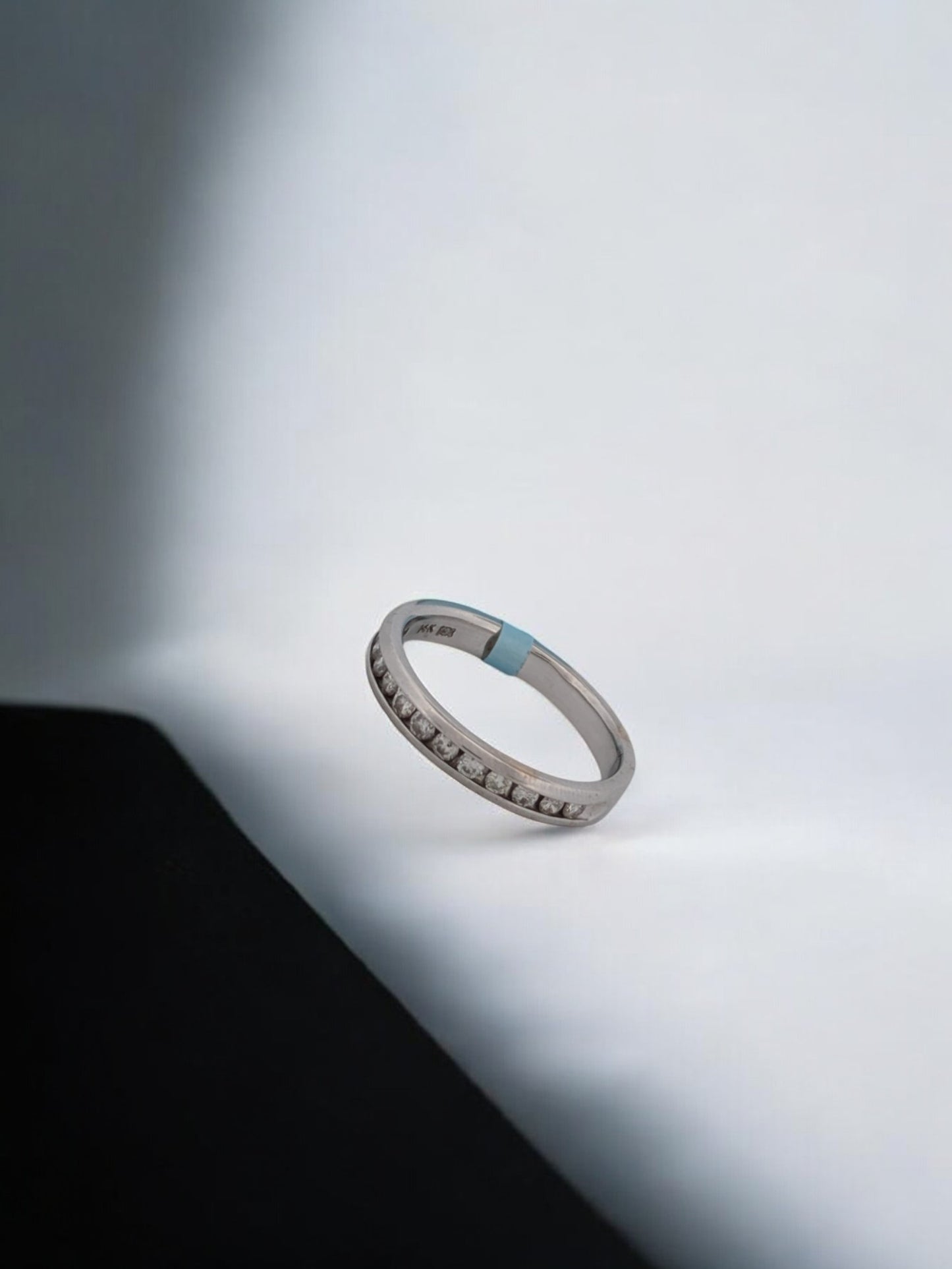 Gina | 10K White Gold | Natural Diamond | Ring