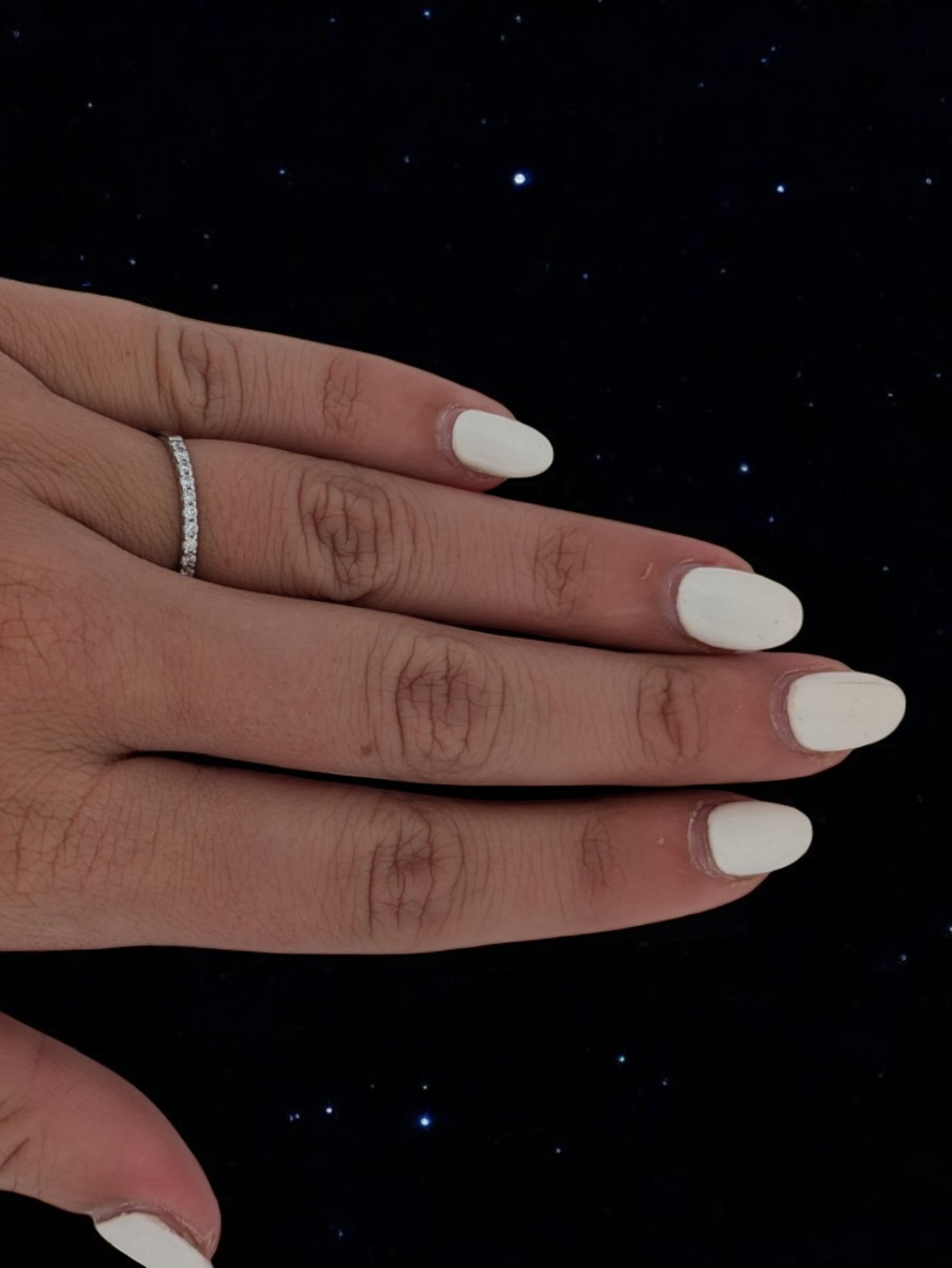 Heather | 14k White Gold | Natural Diamond | Ring