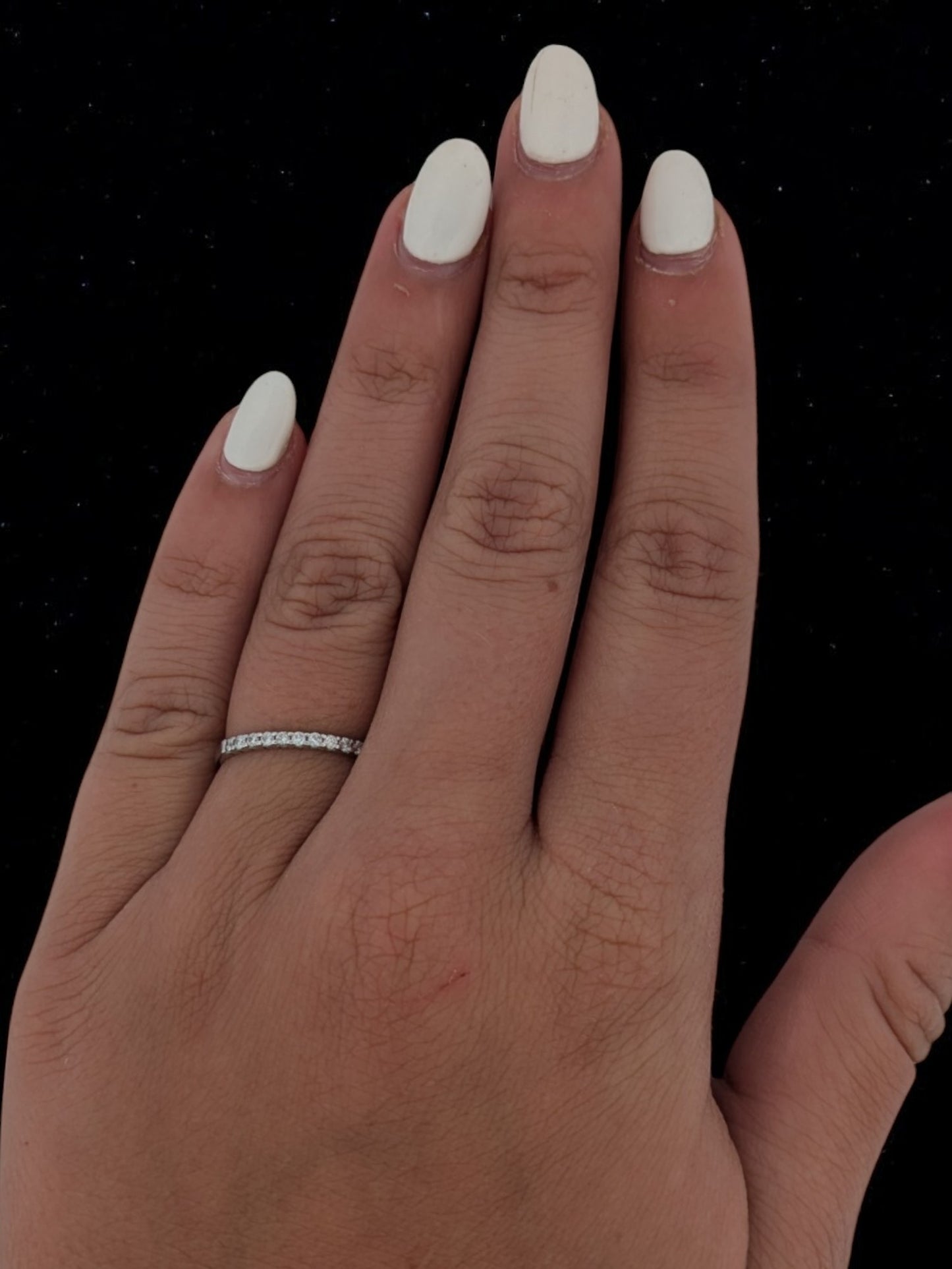 Heather | 14k White Gold | Natural Diamond | Ring