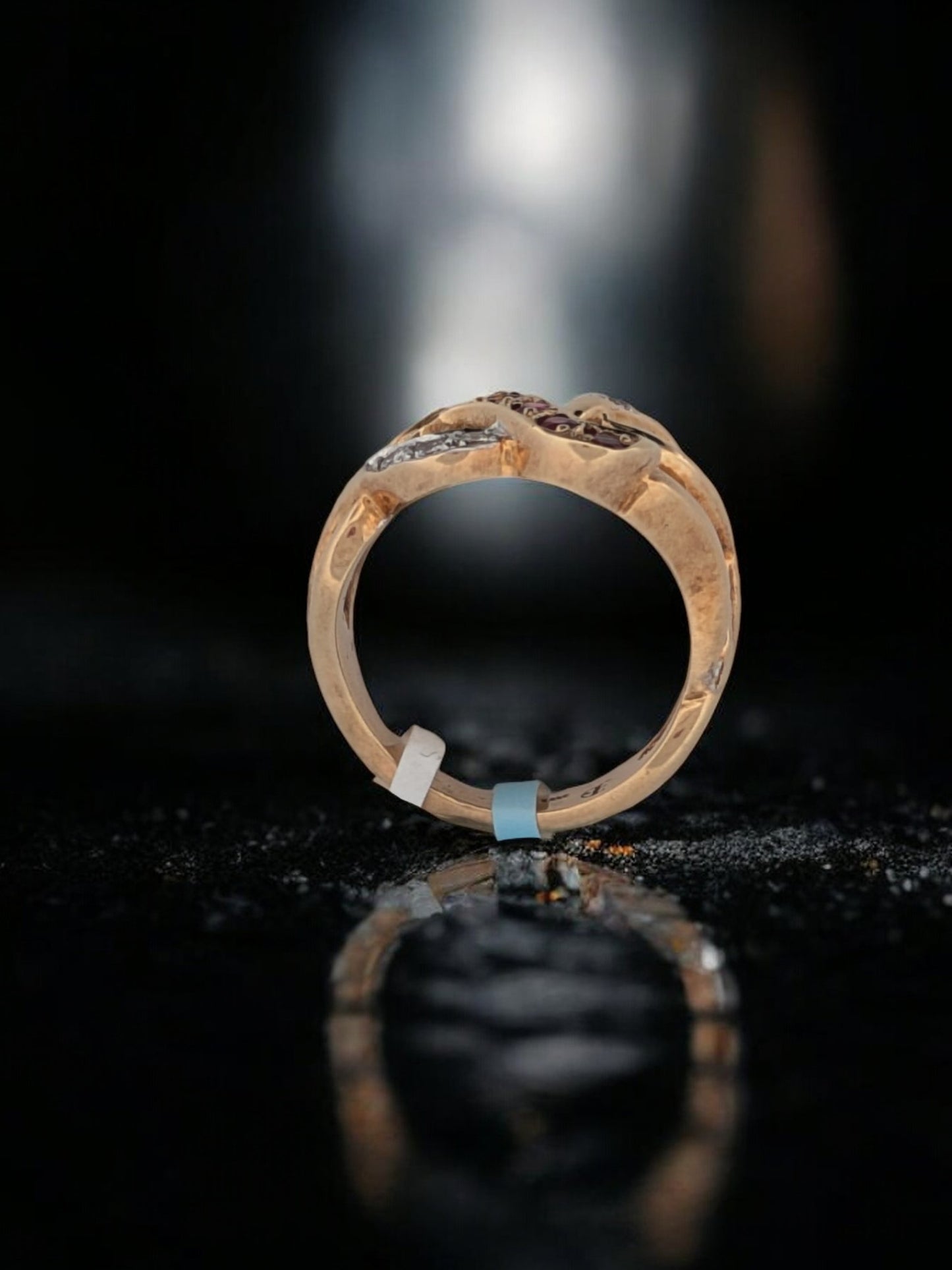 Delphine | 14k Yellow Gold | Diamond and Ruby | Ring