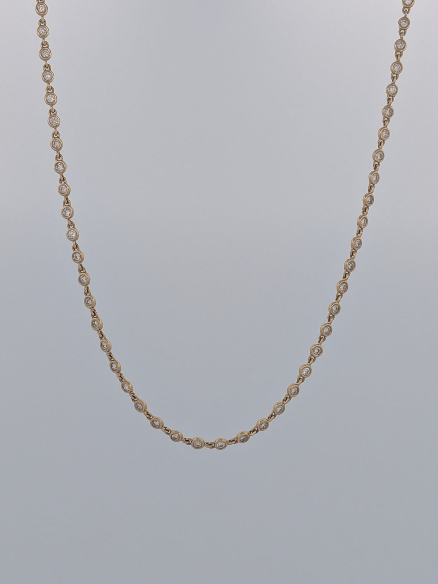 Cynthia | 14k Yellow Gold | Natural Diamond | Necklace