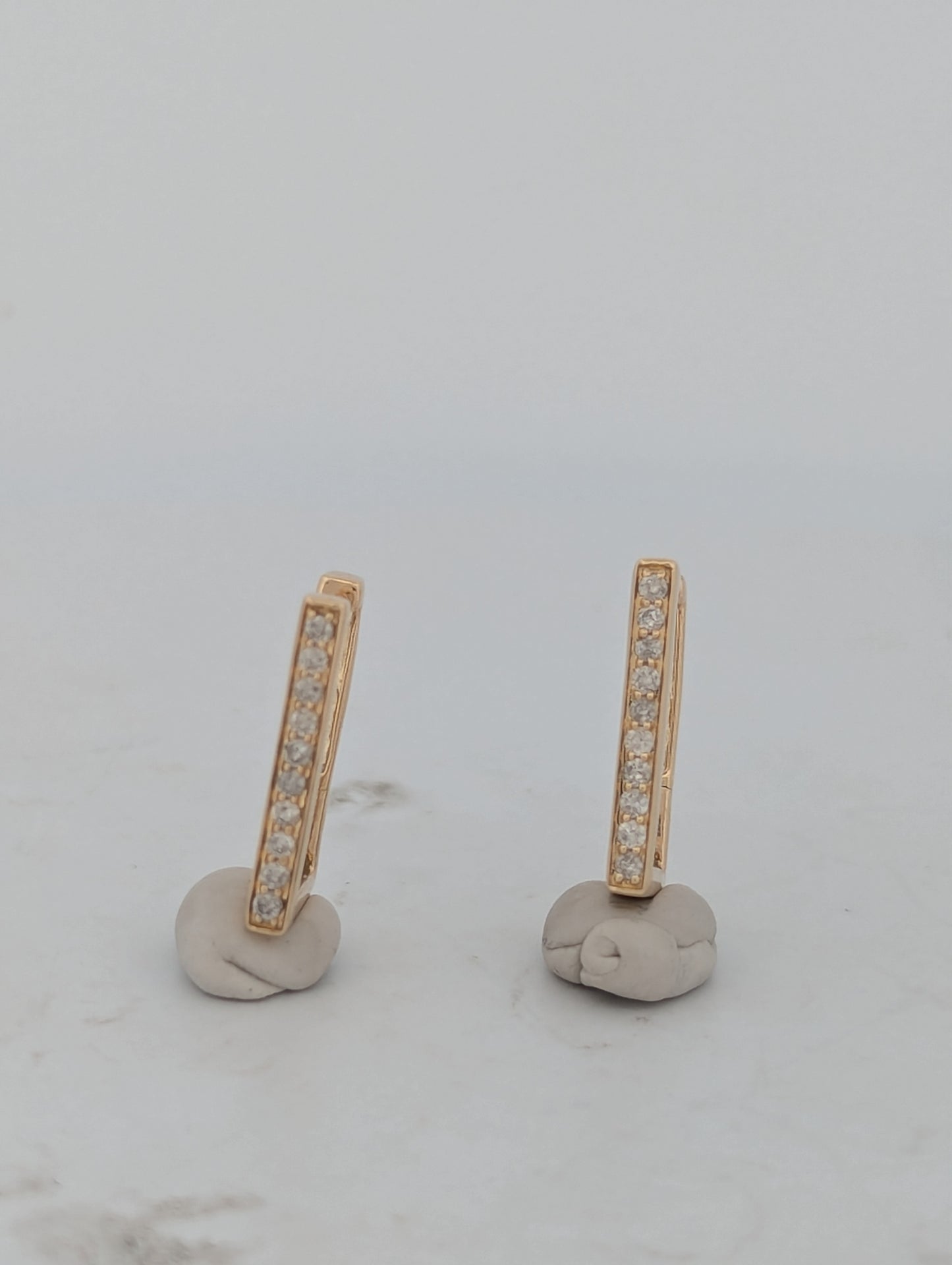 Juniper | 14K Yellow Gold | Natural Diamond | Earrings