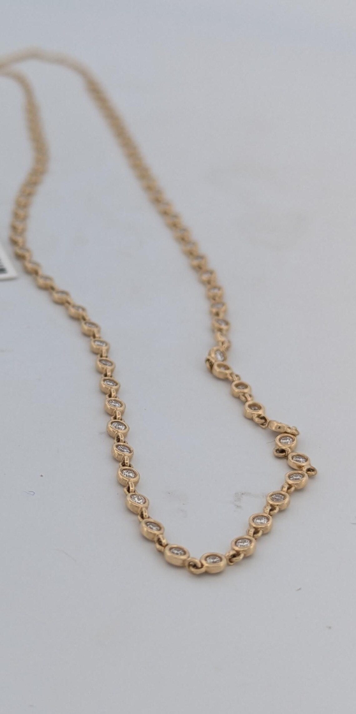 Cynthia | 14k Yellow Gold | Natural Diamond | Necklace