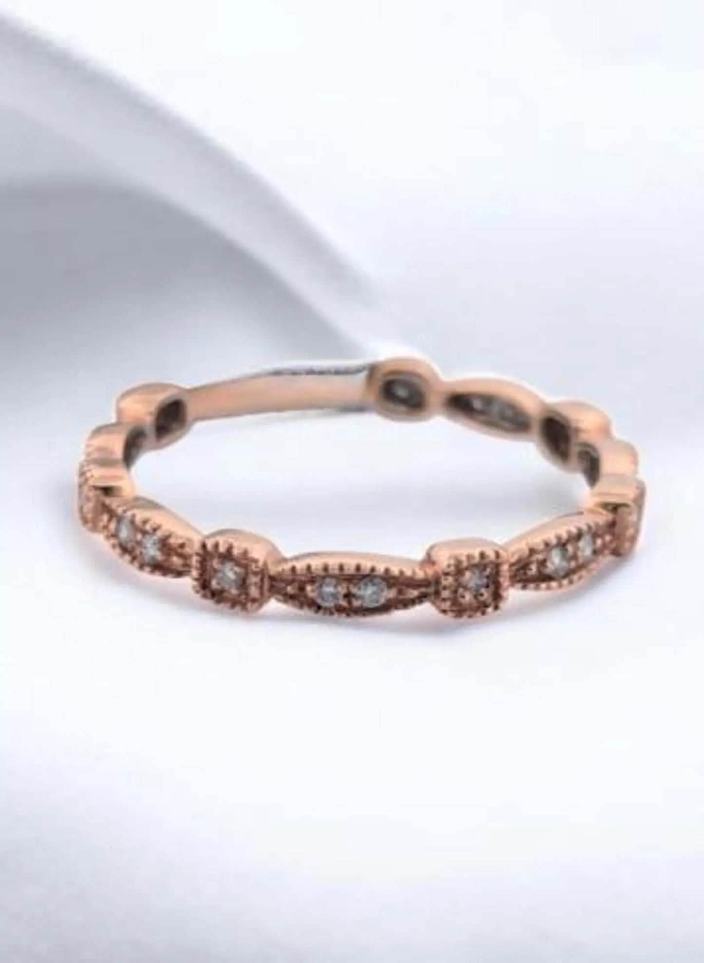 Adah | 14K Rose Gold | Natural Diamond | Ring