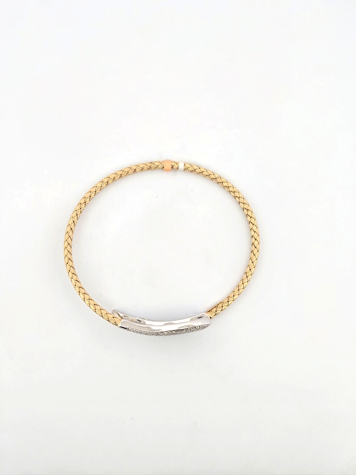 Amber | 14k Yellow Gold | Bracelet | Diamond