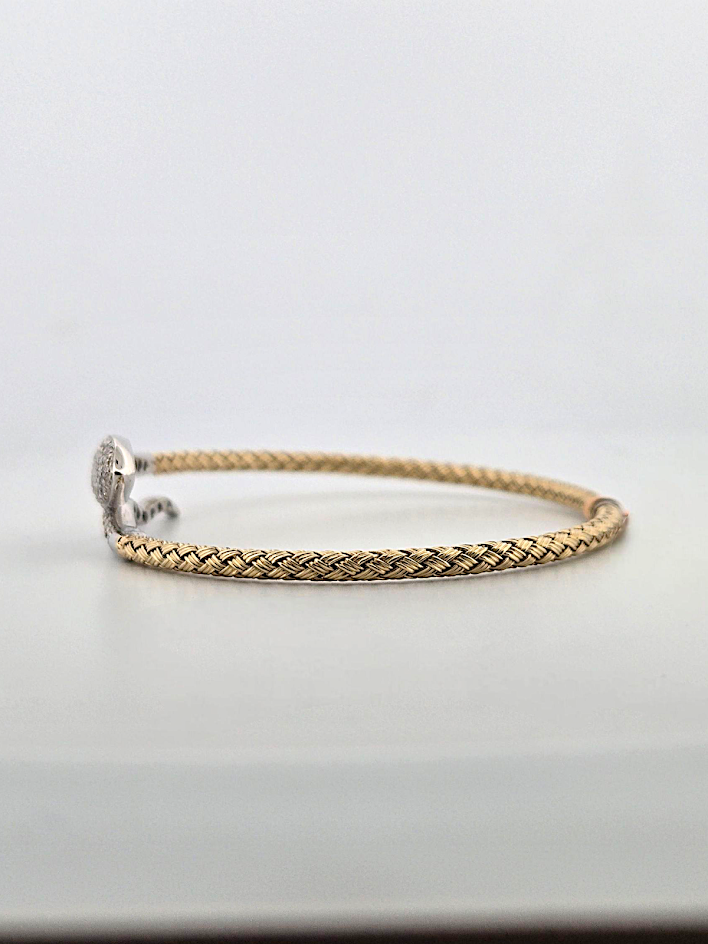 Amber | 14k Yellow Gold | Bracelet | Diamond