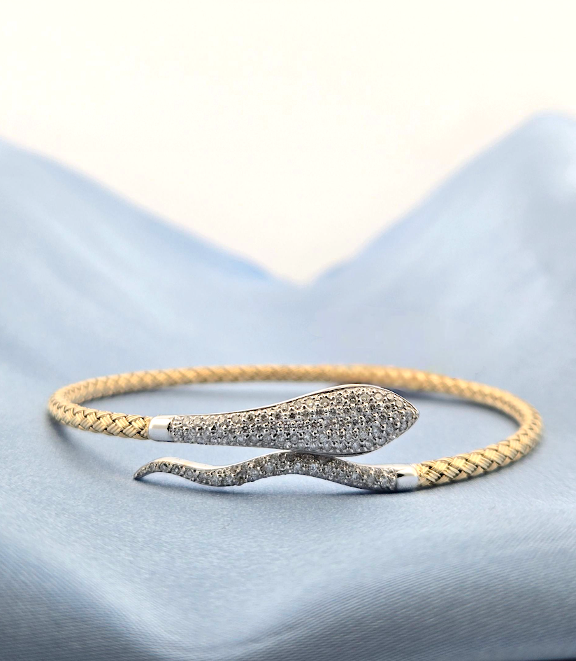 Amber | 14k Yellow Gold | Bracelet | Diamond