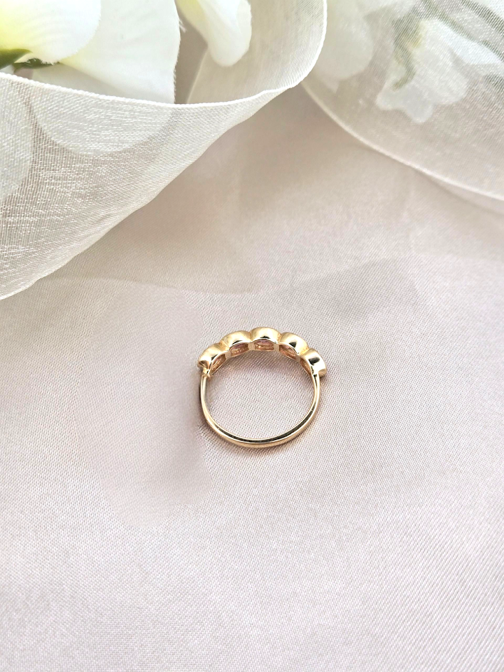 Leyannah | 14k Yellow Gold | Pink Sapphire | Ring