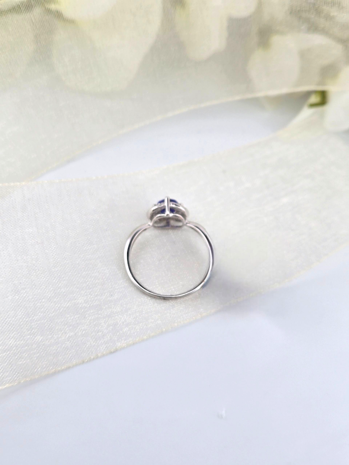 Seri | 18k White Gold | Tanzanite | Diamond | Ring