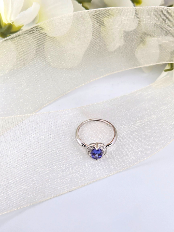 Seri | 18k White Gold | Tanzanite | Diamond | Ring