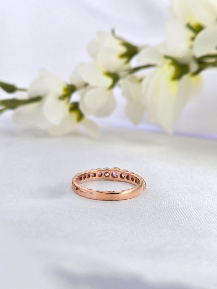 Lana | 14k Yellow Gold | Pink Sapphire | Diamond | Ring