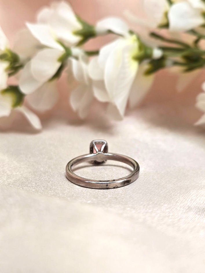 Janis | 14k White Gold | Pink Tourmaline | Ring