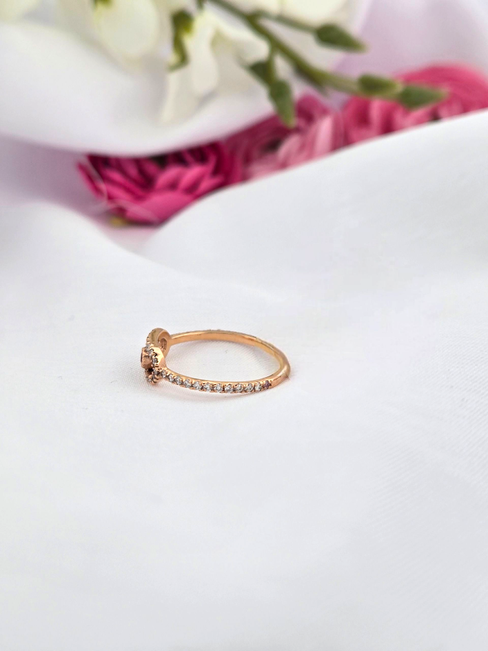 Natalie | 14k Yellow Gold | Ruby | Diamond | Ring