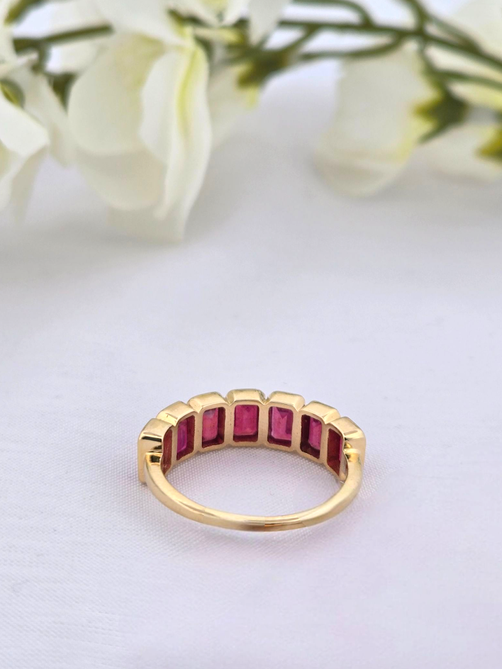 Stella | 14k Yellow Gold | Ruby | Ring