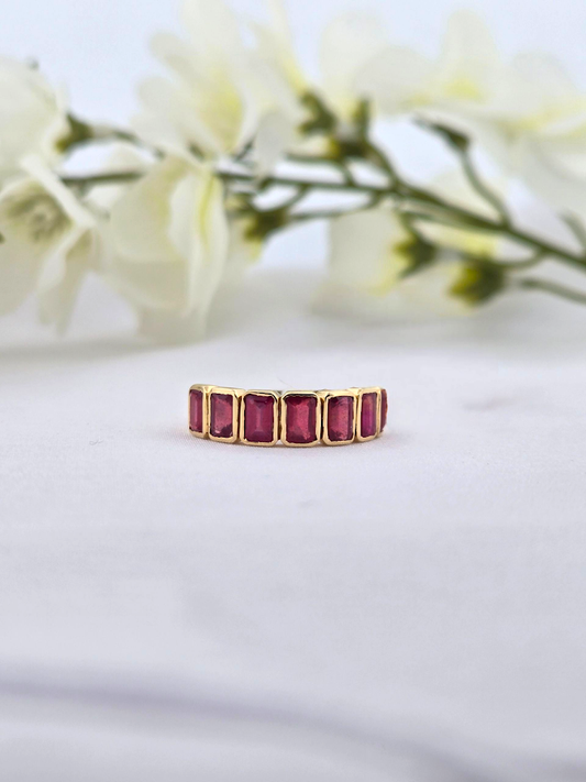 Stella | 14k Yellow Gold | Ruby | Ring