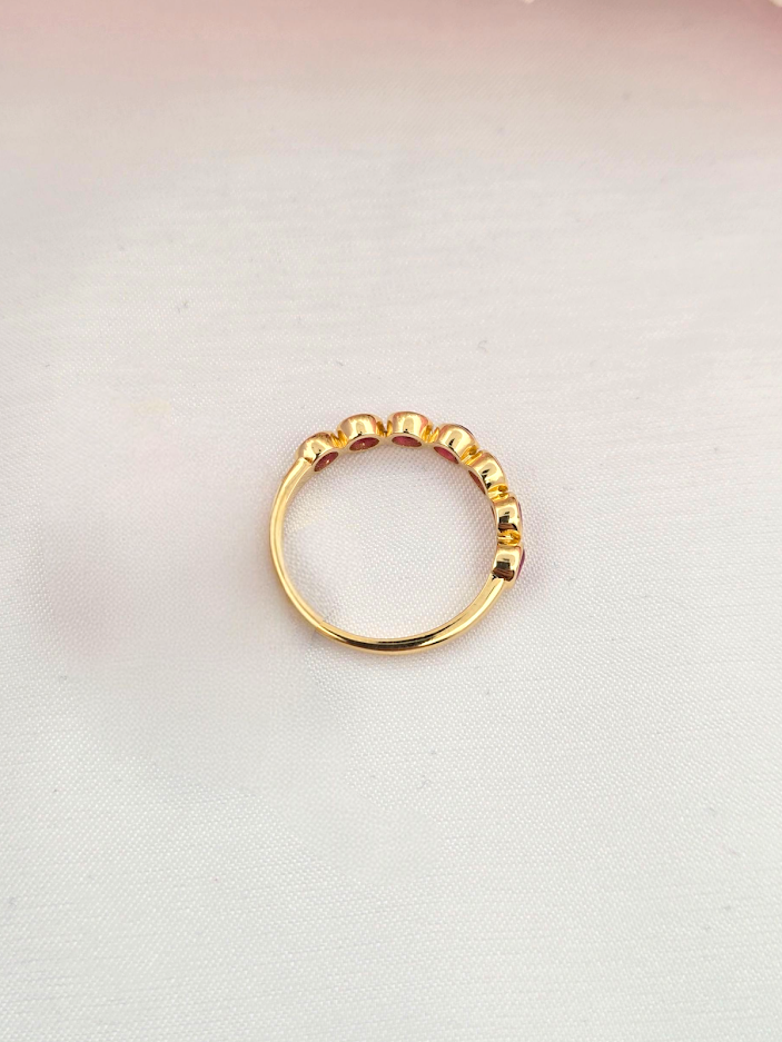 Amy | 14k Yellow Gold | Ruby | Ring