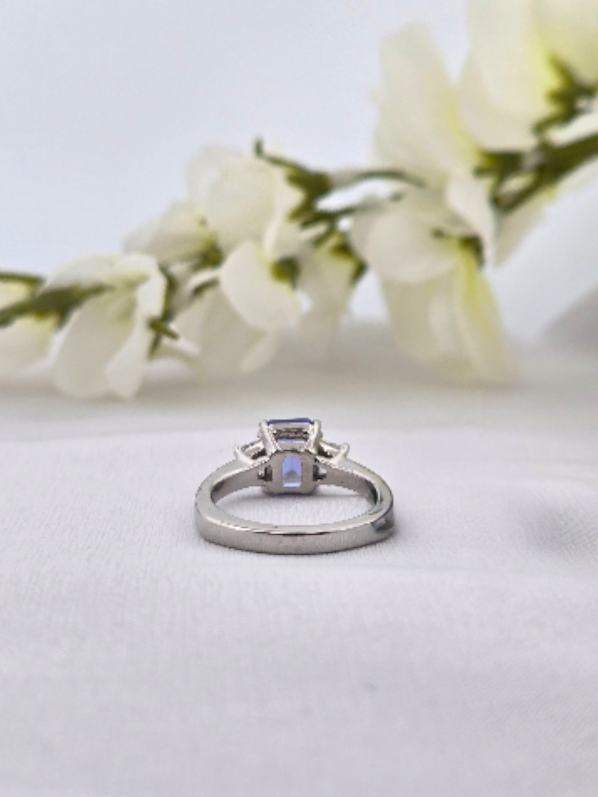 Julietta | Platinum | Tanzanite | Diamond | Ring