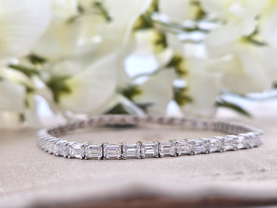 Emma | 14K White Gold | Lab Diamond | Bracelet