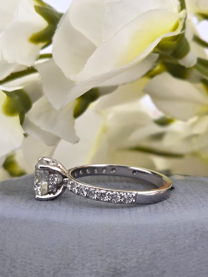 Cindie | 14k White Gold | Lab Diamond | Ring