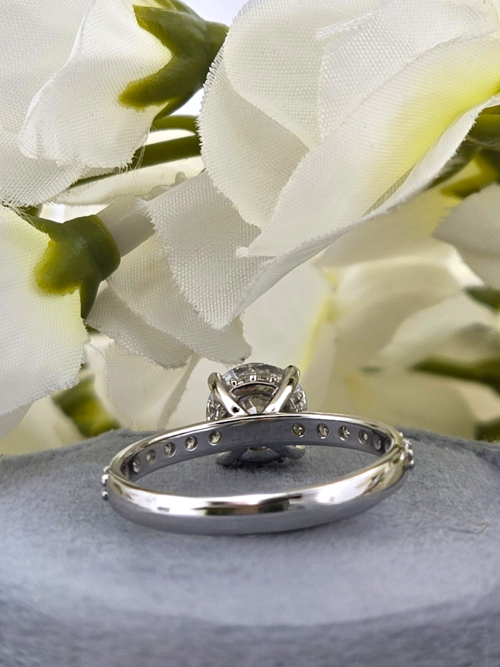 Cindie | 14k White Gold | Lab Diamond | Ring