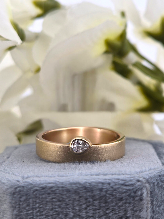 Tianna | 14k Yellow Gold | Natural Diamond | Ring